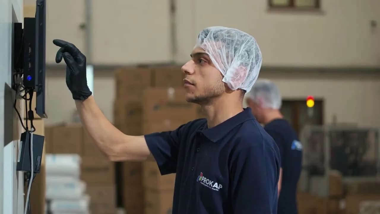 Prokap Plastik Kapak Tanıtım Filmi – çalışmadan detay görseli