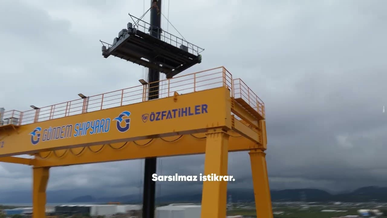 Özfatihler Vinç tanıtım filmi filminden kare
