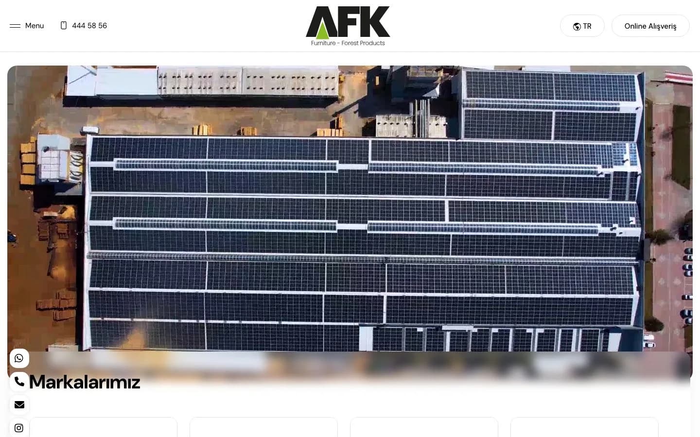 AFK Concept Web Sitesi Tasarımı – proje görseli