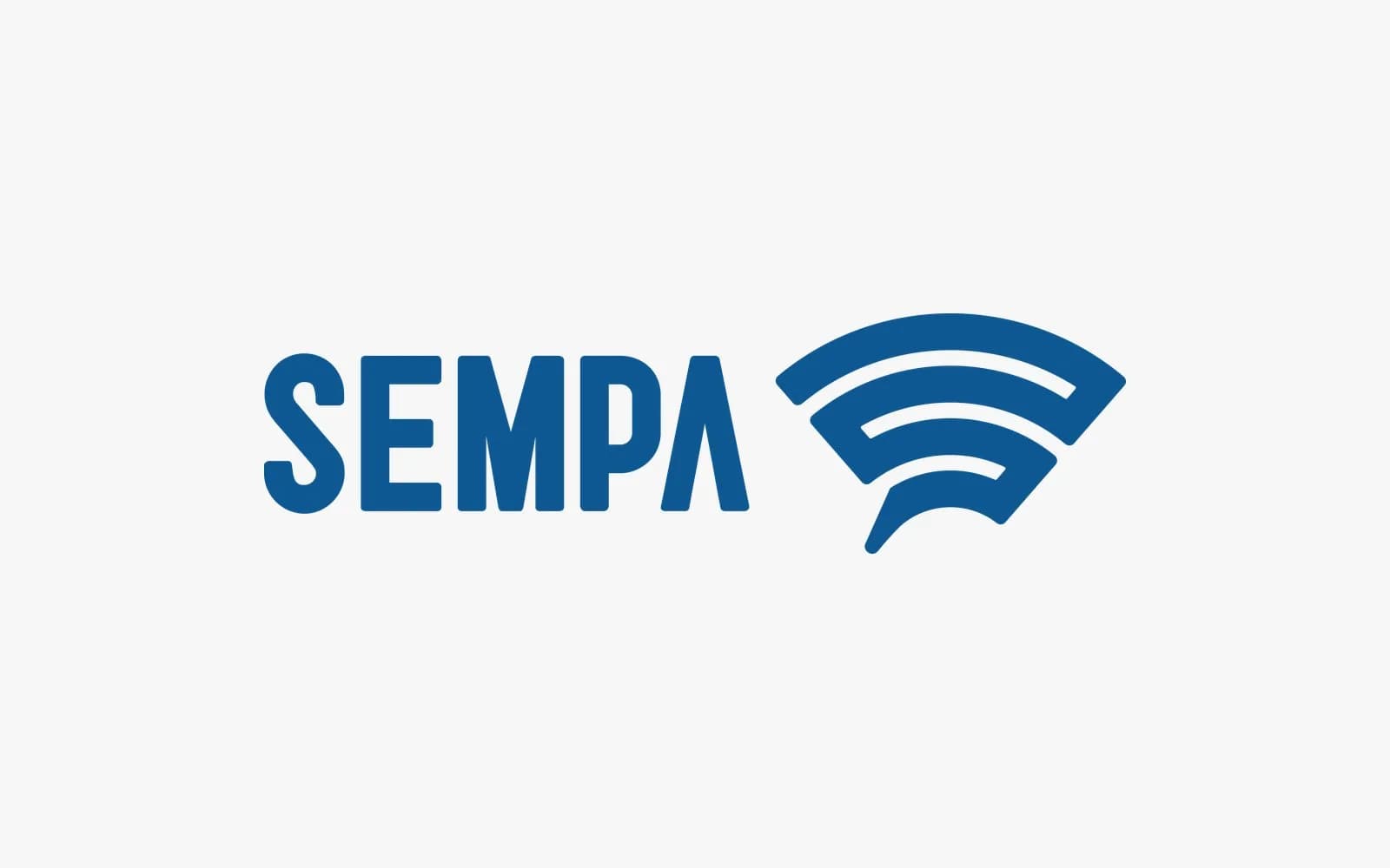 Sempa Pompa logosu, mavi ana versiyon