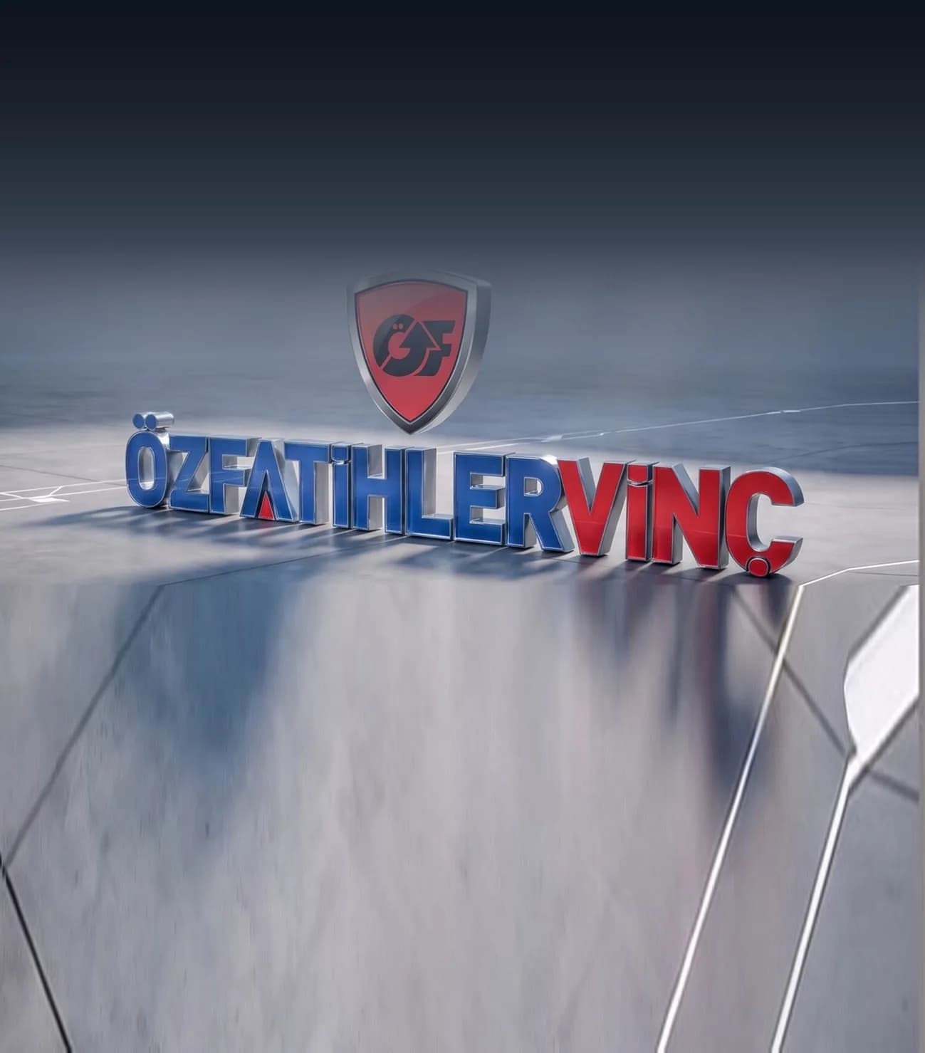 Özfatihler Vinç 3D logo kapak görseli