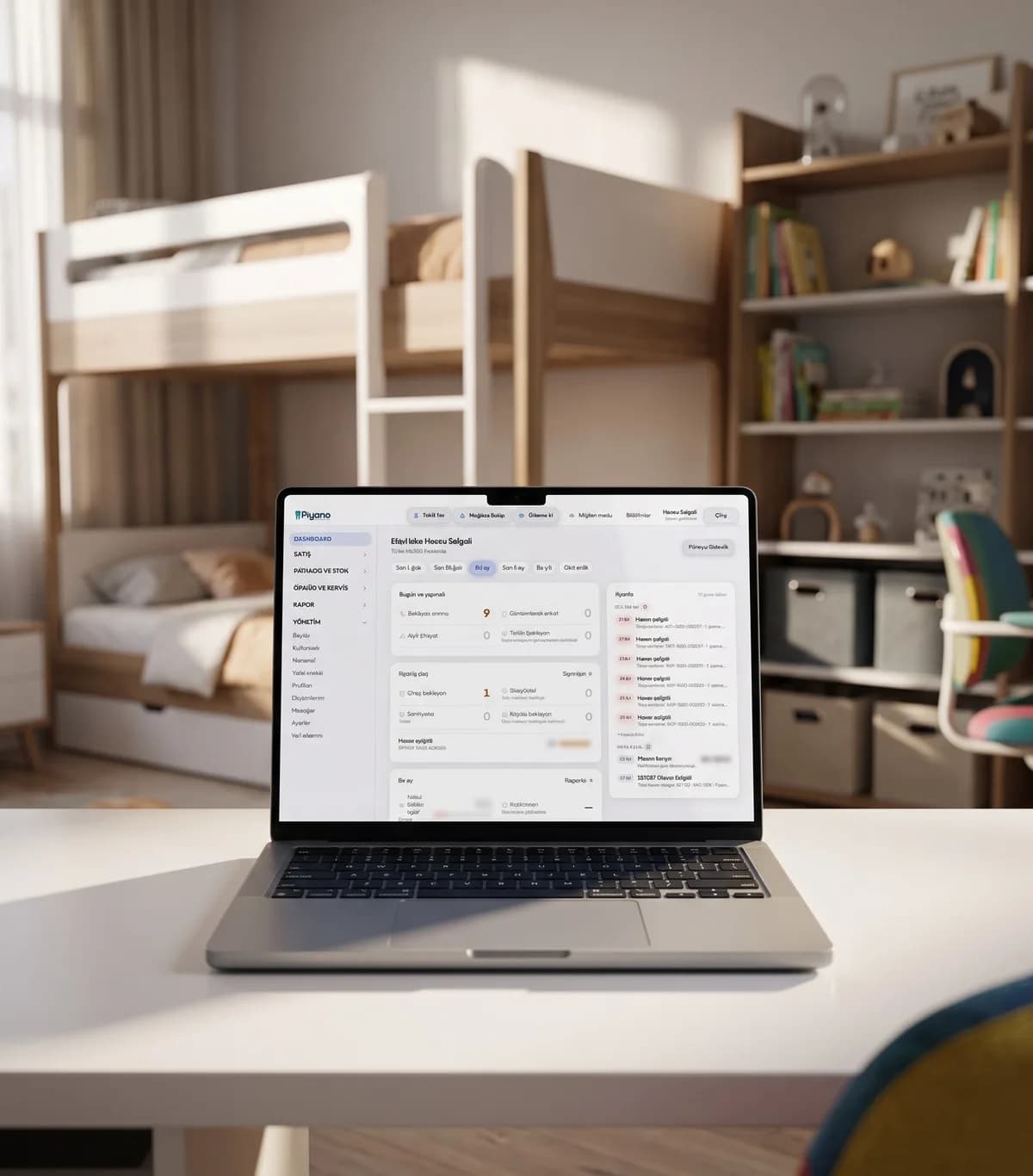 Piyano Genç Odası CRM ve Bayi Yazılımı – kapak görseli
