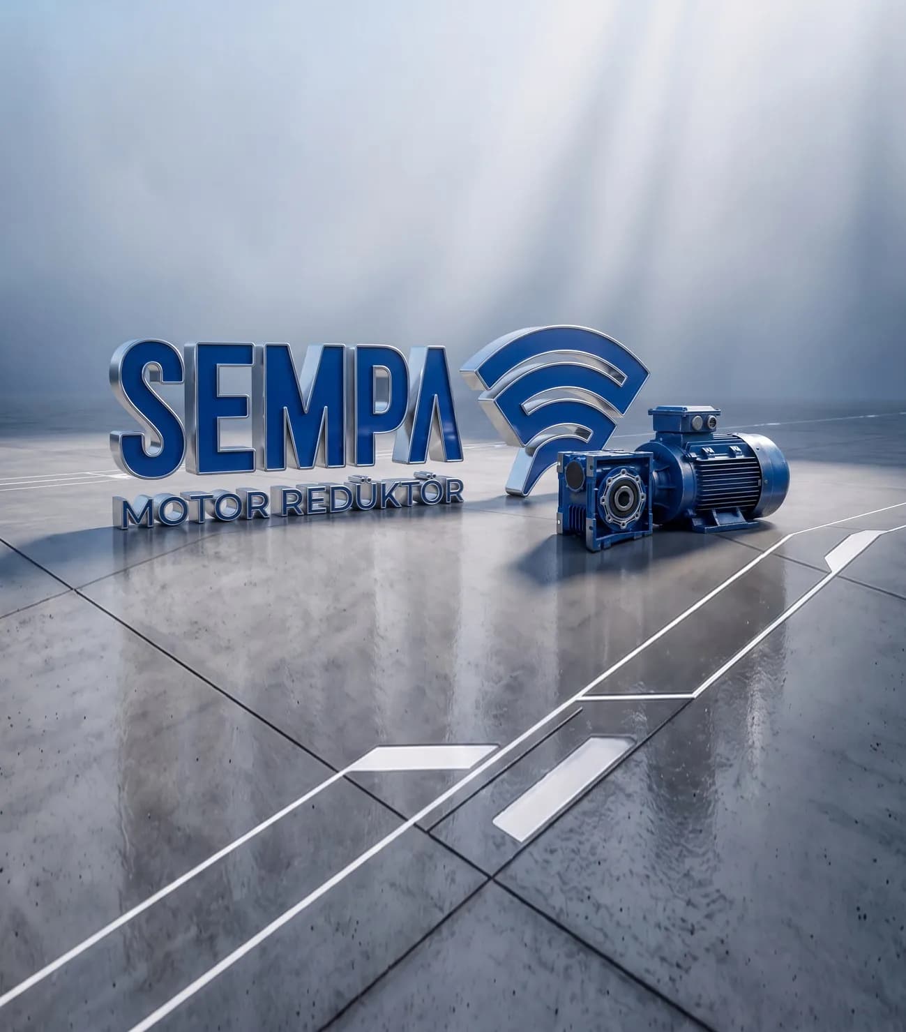 Sempa Motor 3D logo kapak görseli