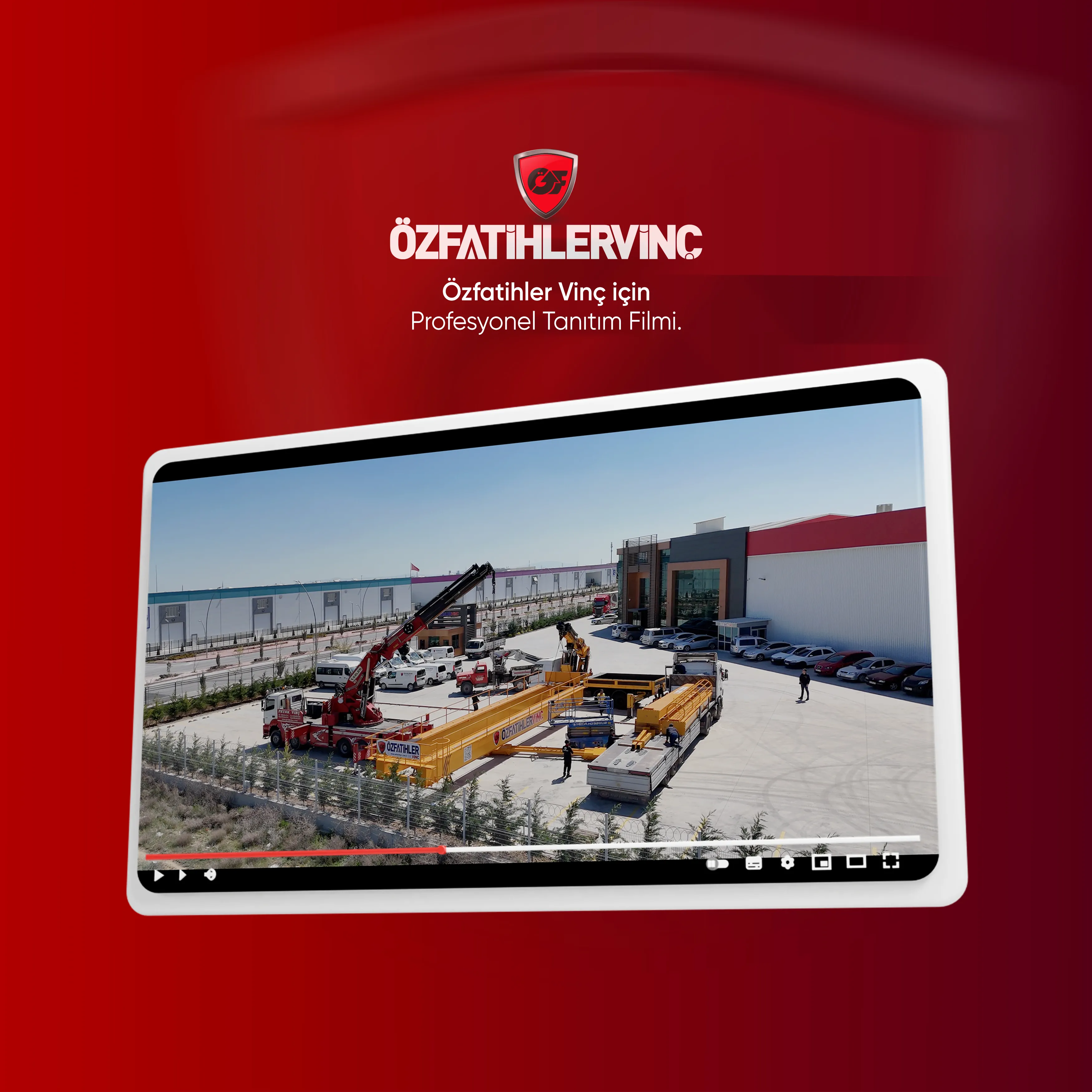 Özfatihler Vinç Fabrika Vinç Kurulumu